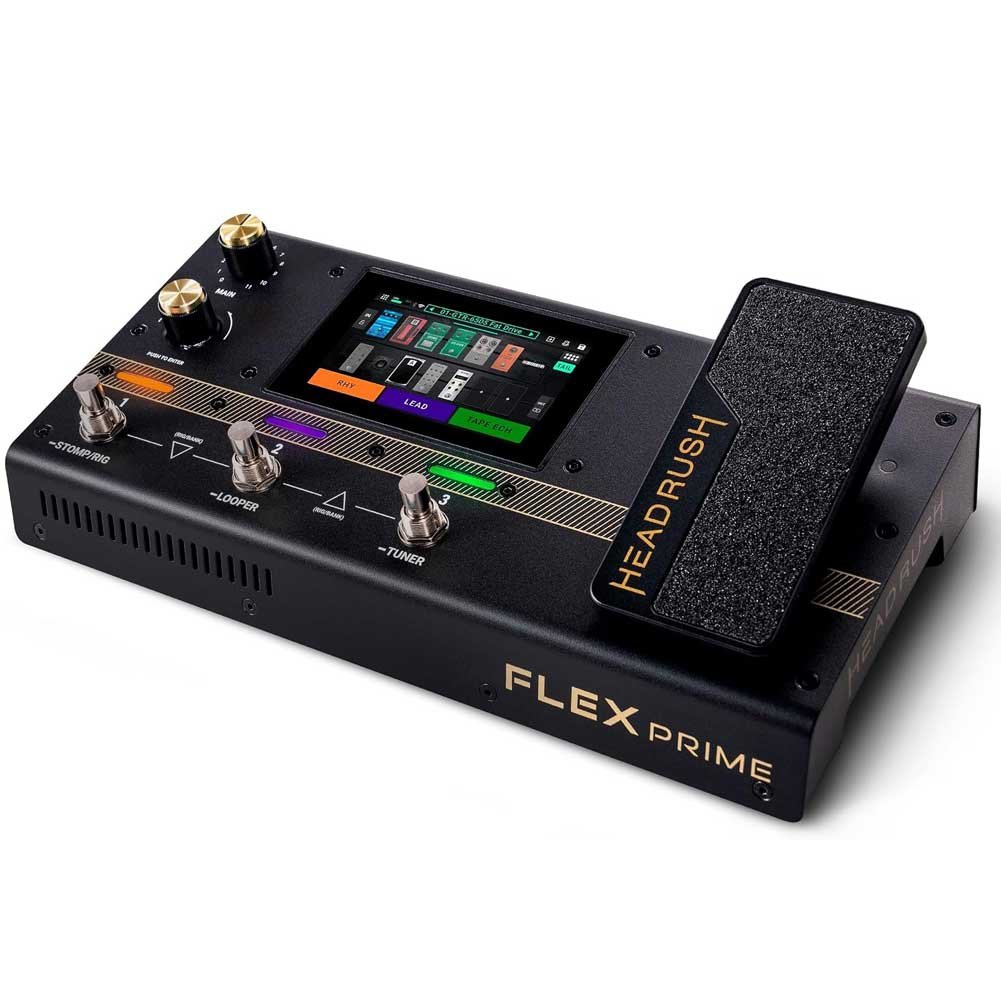 HeadRush Flex Prime Guitar Multi Effects Pedal and Amp Modelling Processor HeadRush Flex Prime Guitar Multi Effects Pedal and Amp Modelling Processor