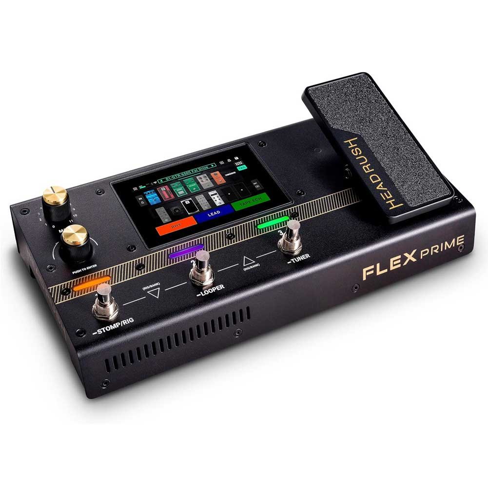 HeadRush Flex Prime Guitar Multi Effects Pedal and Amp Modelling Processor HeadRush Flex Prime Guitar Multi Effects Pedal and Amp Modelling Processor