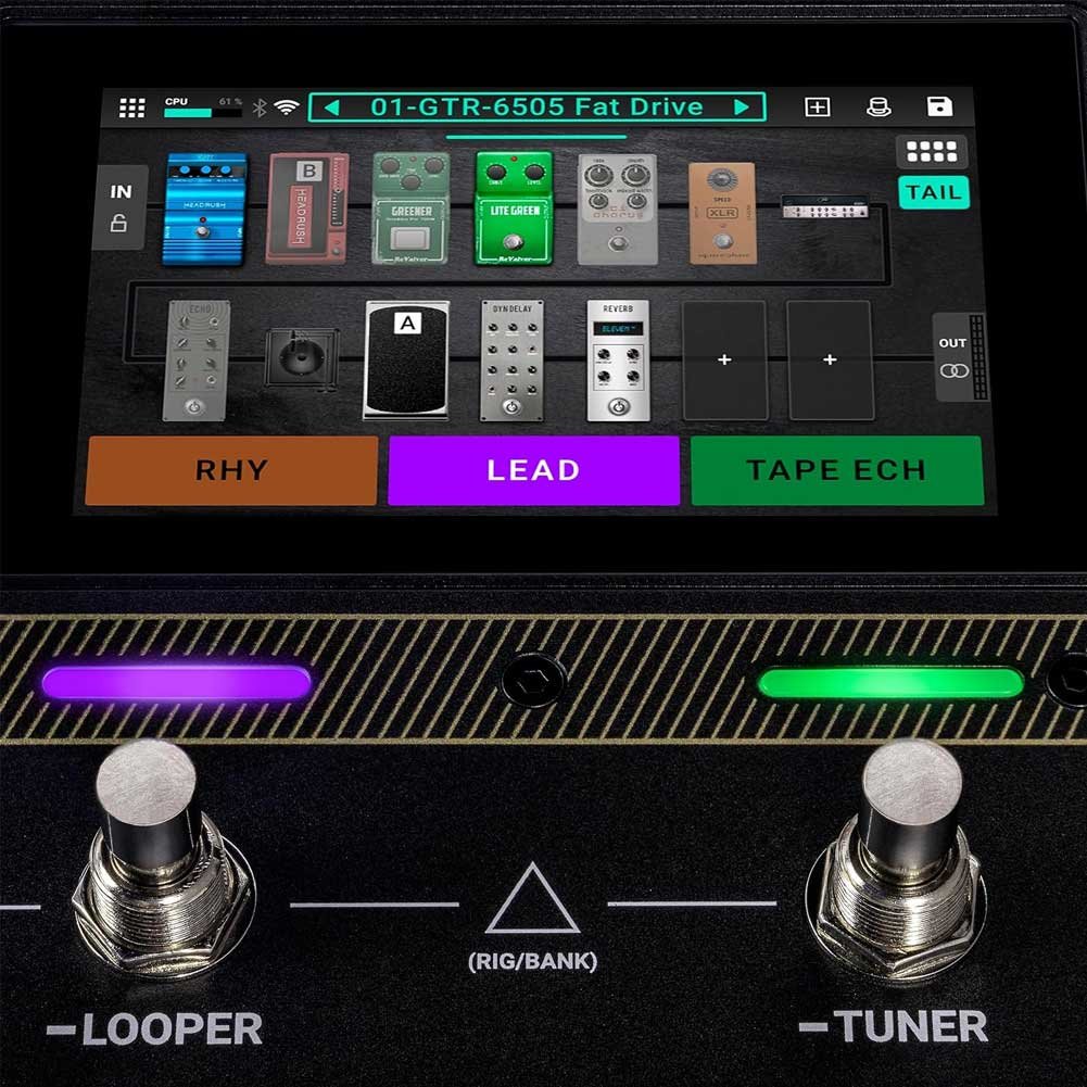 HeadRush Flex Prime Guitar Multi Effects Pedal and Amp Modelling Processor HeadRush Flex Prime Guitar Multi Effects Pedal and Amp Modelling Processor