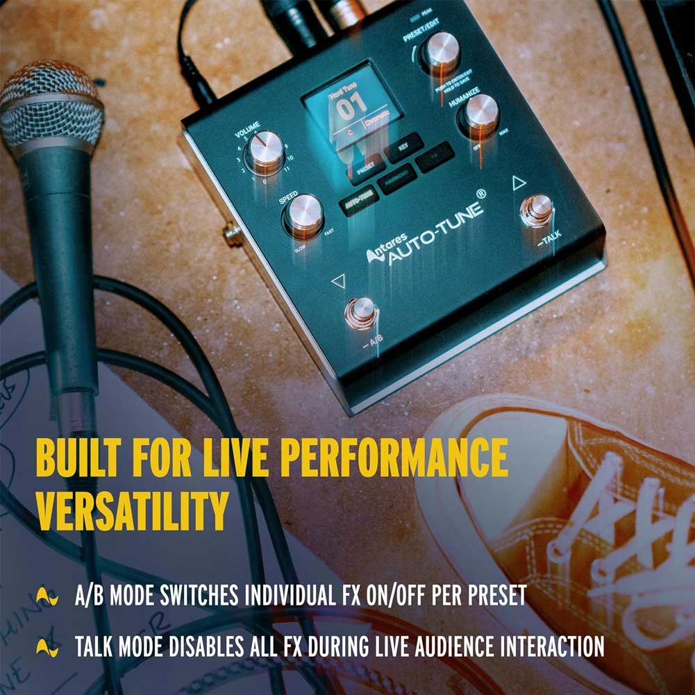 Headrush VX5 Vocal Effects Pedal with Antares AutoTune Headrush VX5 Vocal Effects Pedal with Antares AutoTune