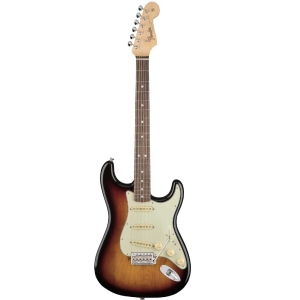 Fender American Original 60s Stratocaster 3TS Round Laminated Rosewood SSS 3-Tone Sunburst with Vintage-Style Hardshell 0110120800