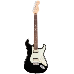 Fender American Professional Shawbucker Strat RW HH Black Electric Guitar 0113050706