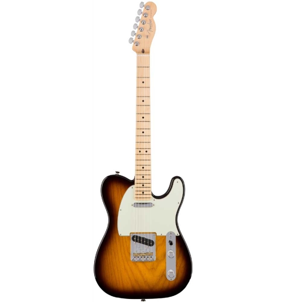 Fender American Professional Telecaster Maple Fingerboard SS Electric Guitar with Elite Molded Hardshell 3-Tone Sunburst 0113062703