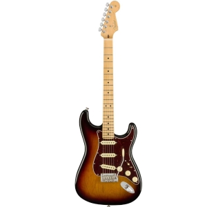 Fender American Professional II Stratocaster Maple Fingerboard SSS Electric Guitar with Deluxe Molded Case 3-Color Sunburst 0113902700