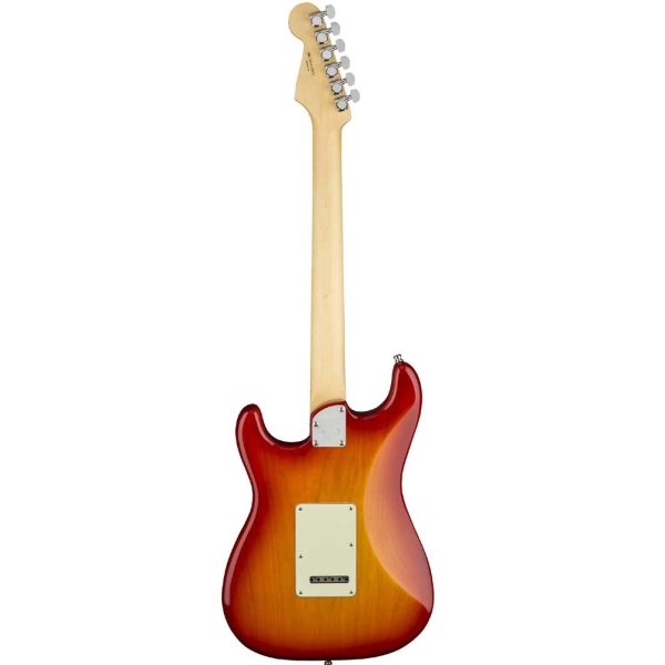 Fender American Elite Strat Ebony SSS Aged Cherry Burst 0114001731