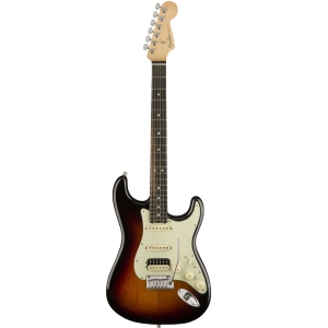 Fender American Elite Shawbucker Strat Ebony HSS 3 Color Sunburst 0114111700