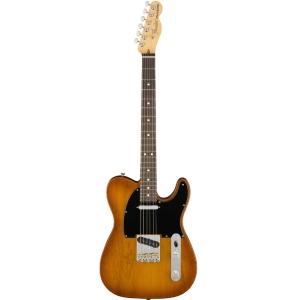 Fender American Performer Telecaster Rosewood Fingerboard SS Electric Guitar with Deluxe Gig Bag Honey Burst 0115110342