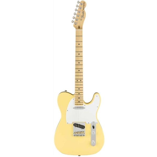 Fender American Performer Telecaster Maple Fingerboard SS Electric Guitar with Deluxe Gig Bag Vintage White 0115112341