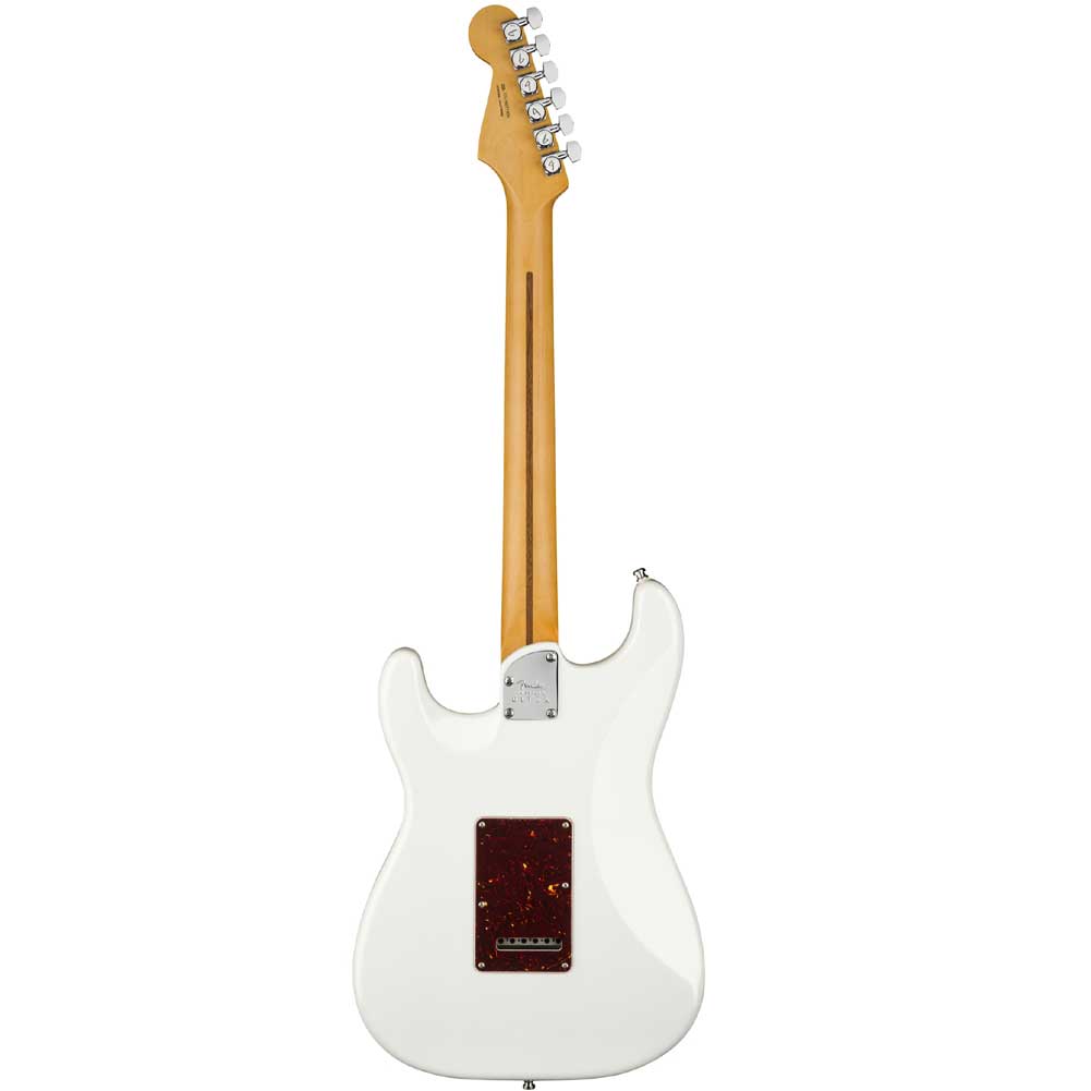 Fender American Ultra Stratocaster Rosewood Fingerboard SSS with Elite Molded Hardshell Case Artic Pearl 0118010781
