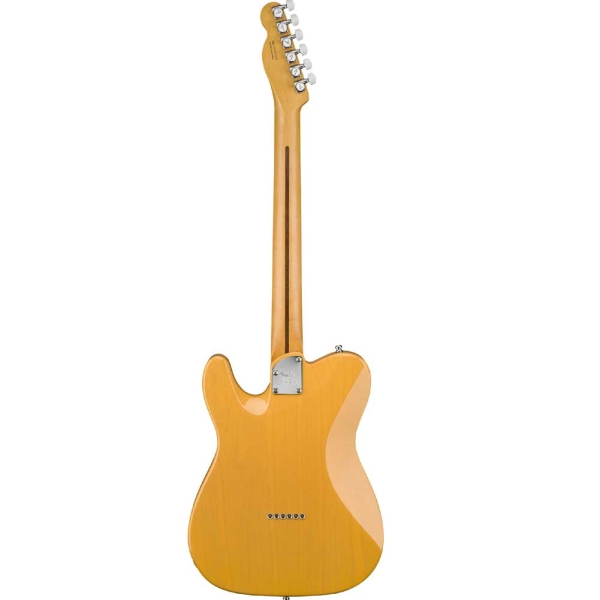 Fender American Ultra Telecaster Maple Fingerboard SS with Elite Molded Hardshell Case Butterscotch Blonde 0118032750