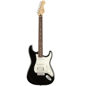 Fender Player Stratocaster Pau Ferro Fingerboard HSS Electric Guitar with Gig Bag Black 0144523506