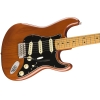 Fender Vintera 70s Stratocaster Maple Fingerboard SSS Electric Guitar with Deluxe Gig Bag Mocha 0149842329