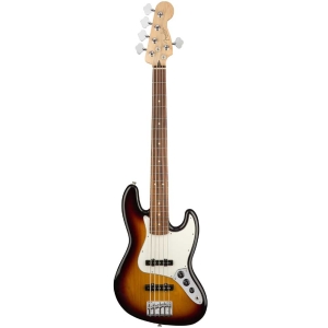 Fender Player Jazz Bass V Pau Ferro SS 3CS 5 Strings Bass Guitar 0149953500
