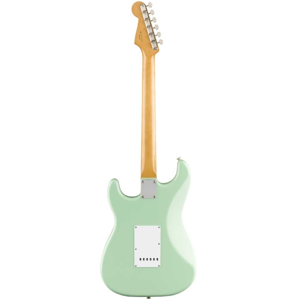 Fender Vintera 60s Stratocaster Pau Ferro Fingerboard SSS Electric Guitar with Deluxe Gig Bag Surf Green 0149983357