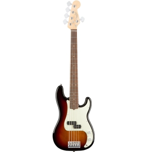 Fender American Professional Precision Bass RW 5 String Bass 3 Tone Sunburst 0194650700