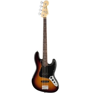 Fender American Performer Jazz Bass Rosewood Fingerboard 4 String Bass Guitar with Deluxe Gig Bag 3-Color Sunburst 0198610300