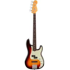 Fender American Ultra Precision Bass RW Ultraburst Bass Guitar 4 Strings 0199010712