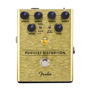 Fender Pugilist Distortion Guitar Multi-Effects Pedal 0234534000