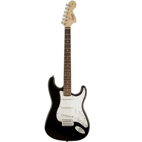 Fender Squier Affinity Stratocaster Indian Laurel SSS BLK 0370600506 Electric Guitar