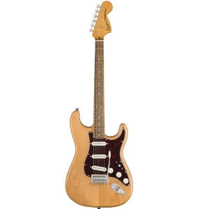 Fender Squier Classic Vibe 70s Stratocaster Indian Laurel Fingerboard SSS Electric Guitar with Gig Bag NAT 0374020521