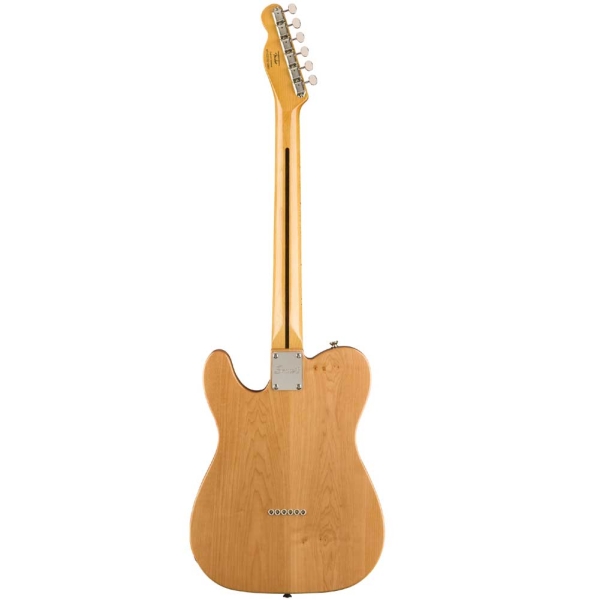Fender Squier Classic Vibe 70s Telecaster Thinline Maple Fingerboard HH Electric Guitar with Gig Bag Nat 0374070521