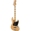 Fender Squier Classic Vibe 70s Jazz Bass Maple Fingerboard 4 String Bass Guitar with Gig Bag Natural 0374540521