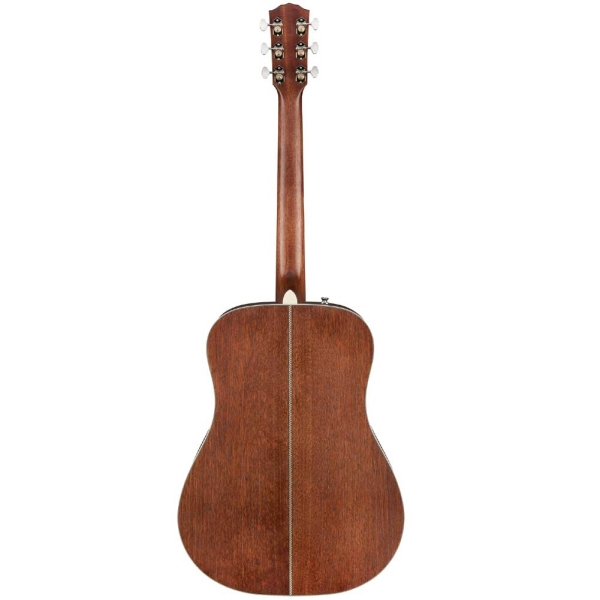 Fender Paramount PM1 All-Mahogany Standard Dreadnought NE Acoustic Guitar W-Case 0970310322