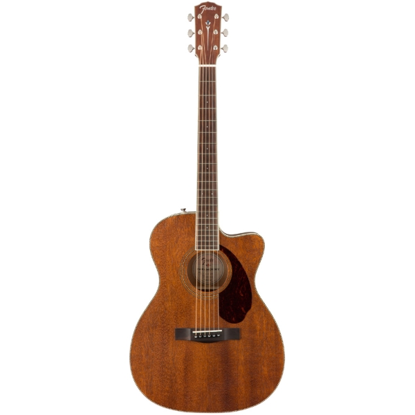 Fender Paramount PM3 Triple-0 All Mahogany Acoustic Guitar w-Case 0970331322