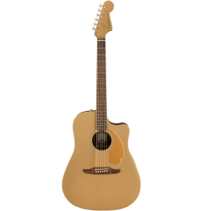 Fender Redondo Player Bronze Satin Semi Acoustic Guitar 0970713553