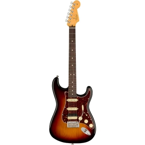 Fender American Professional II Stratocaster Rosewood Fingerboard HSS Electric Guitar with Deluxe Molded Case 3-Color Sunburst 0113910700