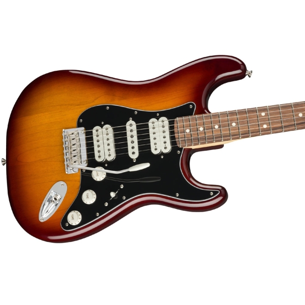 Fender Player Stratocaster Pau Ferro Fingerboard HSH Electric Guitar with Gig Bag Tobacco Burst 0144533552