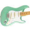 Fender Vintera 50s Stratocaster Maple Fingerboard SSS Electric Guitar with Deluxe Gig Bag Seafoam Green 0149912373