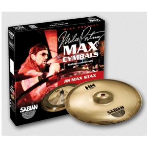 Sabian HH Mid Max Stax Mike Portnoy 10″ China Kang/10″ Splash Cymbal Set 15005MPMB