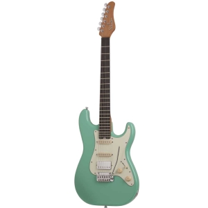 Schecter Nick Johnston Signature Traditional HSS Atomic Green 1540 Electric Guitar 6 String