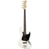 Fender American Performer Jazz Bass Rosewood Fingerboard 4 String Bass Guitar with Deluxe Gig Bag Arctic White 0198610380