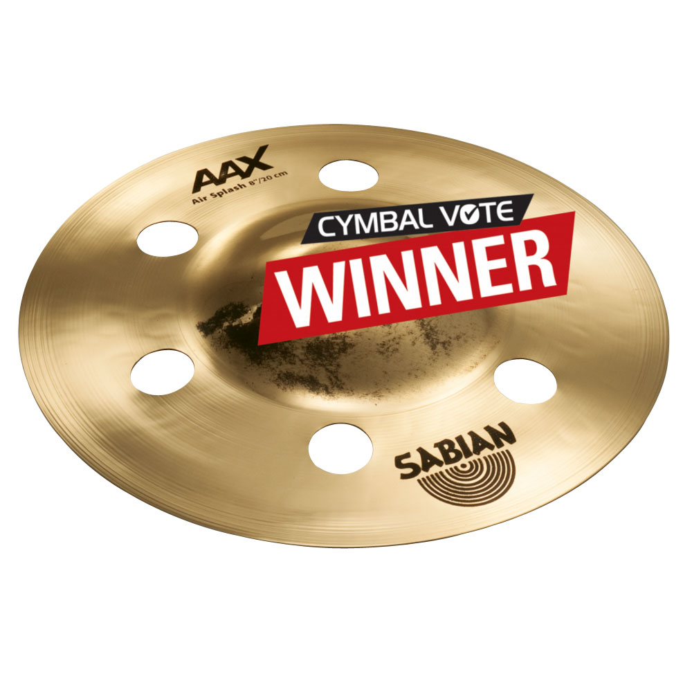 Sabian AAX Air Splash 8″ cymbal 20805XAB - Musicians Cart