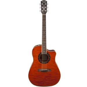 Fender T-Bucket 300CE - AMB Quilt Maple Semi Acoustic Guitar