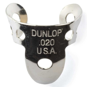 Dunlop Nickel Silver Finger & Thumbpicks 33R.020 20 Pcs Player's Pack picks