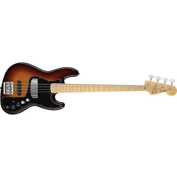 Fender Artist Marcus Miller Jazz Bass - Maple - 4 String -3 Colour Sunburst