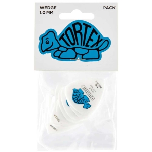 Dunlop Tortex Wedge Pick 424P1.00mm 12 Pcs Player's Pack picks