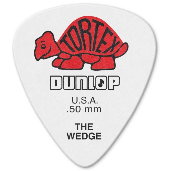 Dunlop Tortex Wedge Pick 424P.50mm 12 Pcs Player's Pack picks