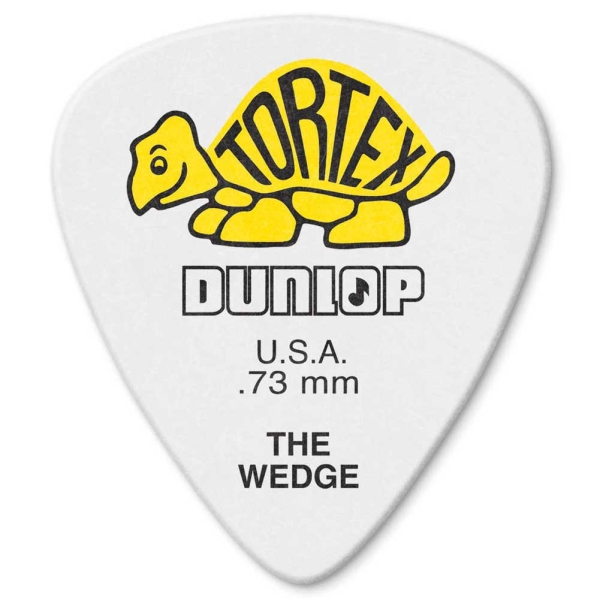 Dunlop Tortex Wedge Pick 424P.73mm 12 Pcs Player's Pack picks