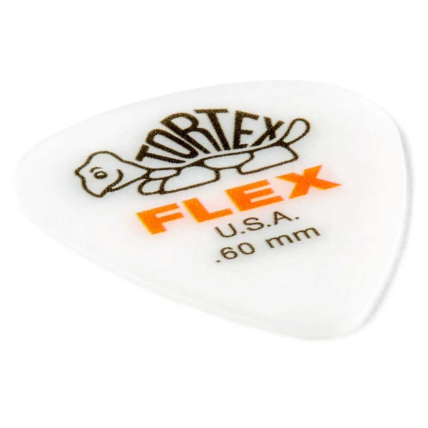Dunlop Tortex Flex Standard Pick 428R.60mm 72 Pcs Player's Pack picks