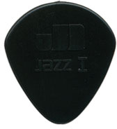 Dunlop 471R3S Nylon Max Grip Jazz Guitar Pick, 6 Pieces in a Bag