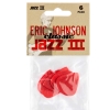 Dunlop Jazz III Eric Johnson Pick 47PEJ-3N 6 Pcs Player's Pack picks
