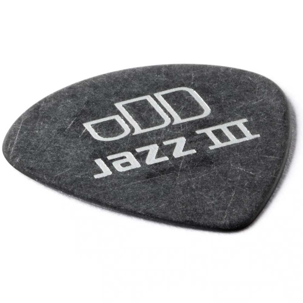 Dunlop Tortex Jazz III Pitch Black Pick 482R.88mm 72 Pcs Player's Pack picks
