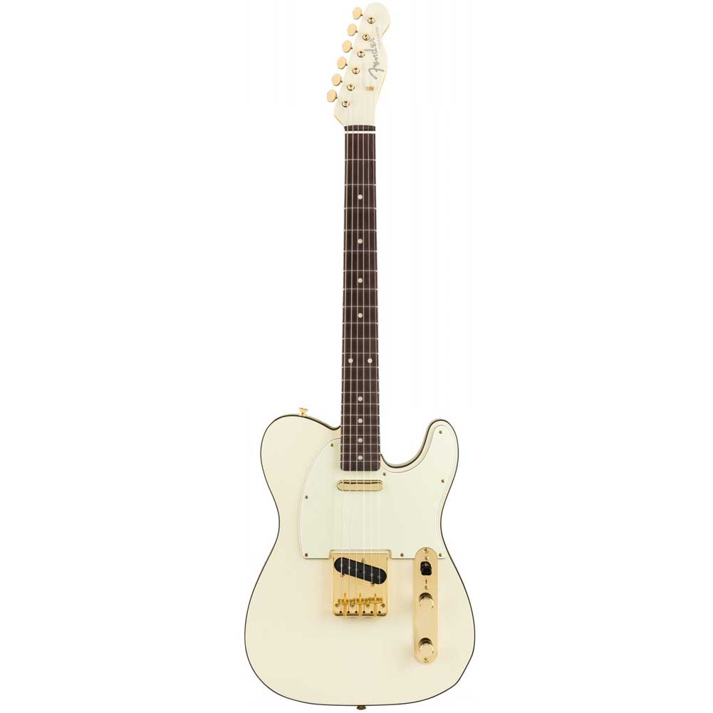 Fender MIJ Limited Edition Traditional Daybreak Telecaster RW SS Olympic  White 5250041305 - Musicians Cart