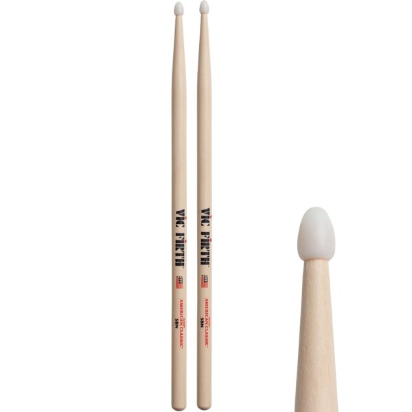 Vic Firth VIC 5BN American Classic Hickory 5BN Nylon Tip Drumsticks 5BN ...
