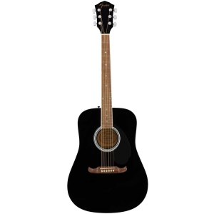 Fender FA-125 BLK Dreadnought Walnut Acoustic Guitar 0971210706