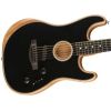 Fender American Acoustasonic Stratocaster Ebony Black 972023206 Electric Guitar
